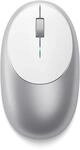 SATECHI M1 Kabellose Maus aus Aluminium, USB-C wiederaufladbar, 1200 DPI, Elegante,