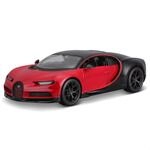 Maisto Bugatto Chiron Sport 1:24 Modellauto, 1899-12-31, Rot-schwarz