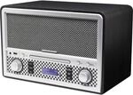 Soundmaster NR955SW Digital, 8 W, Schwarz, Silber, Tragbares Stereosystem &ndash;
