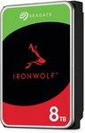 Seagate IronWolf 8TB, NAS interne Festplatte, HDD, 3.5 Zoll, 7200 U/Min, CMR,...