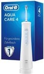 Oral-B AquaCare 4 Munddusche, Zahnzwischenraumreiniger mit 4 Putzmodi f&uuml;r eine