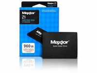 Maxtor Z1 SSD 960 GB, interne SATA SSD 6,35 cm (2,5 Zoll) bis zu 540 Mb/s,