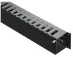 Rittal Rangierpan. 2HE RAL9005 B&uuml;rste/Kanal DK 5502.235