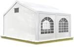 Partyzelt Festzelt 3x4 m in wei&szlig; Professional PE Plane 550 N Wasserdicht UV...