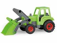Lena 04213 EcoActives Traktor mit Frontlader, Nutzfahrzeug ca. 35 cm, robuster