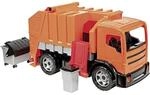 LENA -2166 Riesen GIGA Trucks ca. 72 cm, Achsen und 2 M&uuml;lleimer, orangefarbener