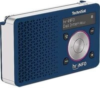 TechniSat DIGITRADIO 1 hr Info Edition - tragbares DAB+ Radio mit Akku (DAB, UKW,