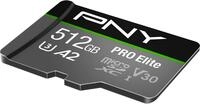 PNY PRO Elite microSDXC Speicherkarte 512GB + SD-Adapter, bis zu 100MB/s PNY PRO Elite microSDXC Speicherkarte 512GB + SD-Adapter, bis zu 100MB/s
