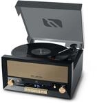 Muse MT-110 B Retro Plattenspieler mit USB, AUX-In, CD, Bluetooth schwarz