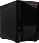Asustor AS5202T Nimbustor 2 Bay NAS - Netzwerkspeicher Geh&auml;use, Dual Core 2,0GHz
