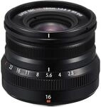 Fujifilm Fujinon XF16mmF2.8 R WR Objektiv - Schwarz