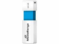 MediaRange USB 2.0 Speicherstick 64GB - Color Edition, Mini USB Flash-Laufwerk...