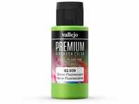 Farbe Vallejo PREMIUM Color 62039 Fluorescent Green (60ml)