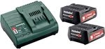 Metabo Basis-Set 12V 2 x 2.0 Ah (685300000) Art des Akkupacks: Li-Ion, Spannung des