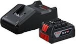 Bosch Professional 18V System Akku Starter-Set: 1x GBA 18V 4.0Ah Akku +