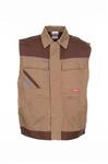 Planam 2364060 Herren Highline Weste, khaki braun zink, Gr&ouml;&szlig;e XXL