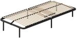 i-flair Grace Metallbett 80x200 cm, G&auml;stebett mit Lattenrost, Stabiler...
