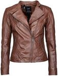 Maze Damen Lederjacke Sally Brown XS