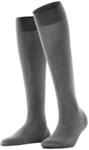 FALKE Damen Kniestr&uuml;mpfe Cotton Touch W KH Baumwolle lang einfarbig 1 Paar, Grau