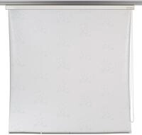 ECO-DuR 4024879001391 Kassetten Duschrollo 134 cm wei&szlig; - Tropfen wei&szlig;
