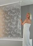 ECO-DuR 4024879002268 Kassetten Duschrollo 134 cm wei&szlig; - Ocean wei&szlig;