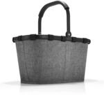 reisenthel carrybag in Twist Silver &ndash; Stabiler Einkaufskorb mit viel Stauraum und