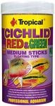 Tropical Cichlid Red&Green Medium Sticks - Futtersticks f&uuml;r mittelgro&szlig;e Cichliden,