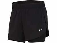 Nike Damen Flex Shorts, Black/Black/White, S