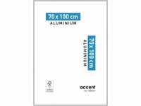 accent by nielsen Aluminium Bilderrahmen Accent, 70x100 cm, Silber Matt