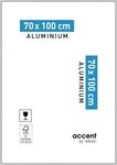 accent by nielsen Bilderrahmen, 70 x 100 cm, Aluminium, Silber matt,...