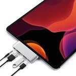 SATECHI USB-C Pro Hub Mobile, mit USB C PD Ladefunktion, 4K HDMI, 3,5 mm