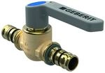 Geberit mepla Durchgangsschl&uuml;ssel mit Hebel, Durchmesser 20 mm