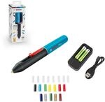 Bosch Akku Hei&szlig;klebestift Gluey Lagoon Blue (mit 20 Klebesticks, im Karton)