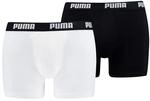 Puma Herren Boxer Unterw&auml;sche, White/Black, M EU