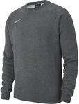 Nike Herren Sweatshirt Club19, Charcoal Heather/White, S, AJ1466-071