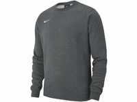 Nike Herren Club19 Sweatshirt, Charcoal Heather/White, S