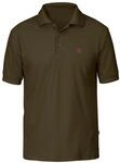 Fj&auml;llr&auml;ven Crowley piqu&eacute; Shirt Dark Olive - M