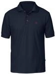Fj&auml;llr&auml;ven Crowley Pique Shirt schwarz - S