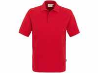 HAKRO Polo-Shirt „Performance - 816 - rot - Größe: 4XL
