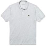 Lacoste Herren Polo-Shirt Kurzarm L1264, M&auml;nner Polo-Hemd,3 Knopf,Regular Fit,Grau,6
