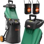 Gardebruk&reg; Gartenh&auml;cksler 2400 W max. 45 mm Astst&auml;rke Elektrisch 2X 50 L