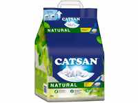 Catsan Natural Kompostierbare Klumpstreu für Katzen, 20 Liter (1 Beutel) –