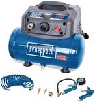 Scheppach Druckluft Kompressor HC06 &ouml;lfrei | 6L Kessel | 8 bar Arbeitsdruck | 1200
