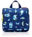 reisenthel toiletbag Kids ABC Friends Blue - praktischer Kulturbeutel mit Haken,