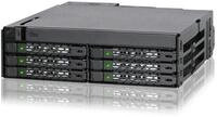 ICY DOCK ToughArmor MB606SPO-B - Wechselrahmen f&uuml;r 6X 2,5 Zoll SATA/SAS SSD/HDD und