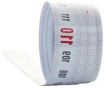 BMI Sonderbandma&szlig; (Ma&szlig;band) Stahl wei&szlig; lackiert, 2 m, Nr. 357004002RNL-SK