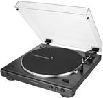 Audio-Technica LP60XBTWH Vollautomatischer Stereo-Plattenspieler mit Riemenantrieb