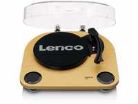 Lenco Plattenspieler LS-40 - Plattenspieler mit integrierten Lautsprechern -...