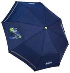 Scout Kinder Regenschirm Taschenschirm Schultaschenschirm mit Reflektorstreifen extra