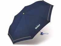 Scout Kinder Regenschirm Taschenschirm Schultaschenschirm mit Reflektorstreifen...